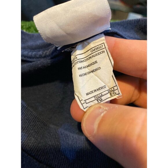 Minnesota Twins shirt mens extra large blue red Y2K Majestic short sleeve MLB W - Picture 3 of 10